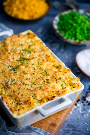 Easy fish 'n' vege pie