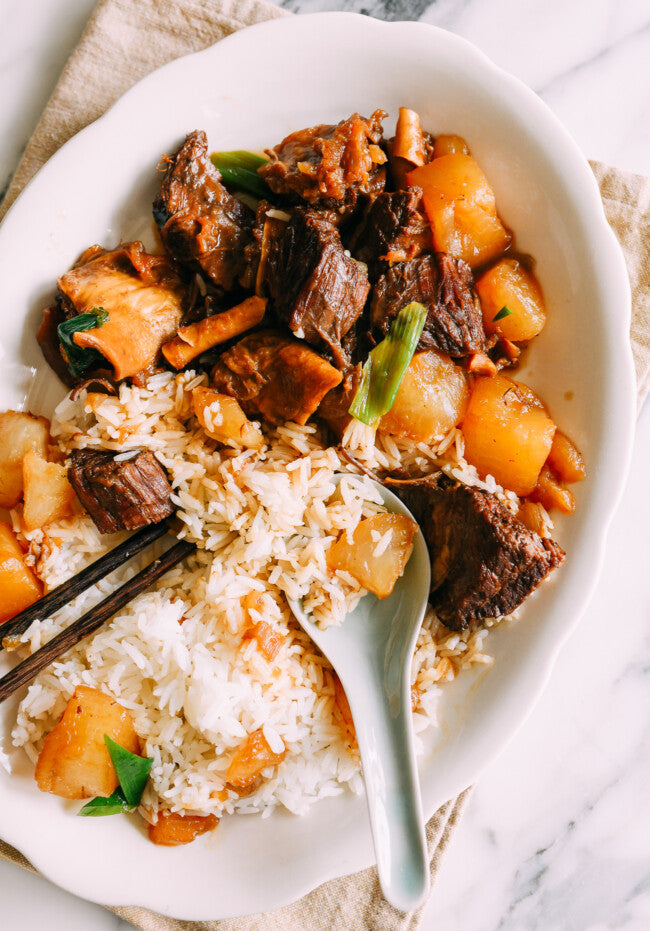 Chinese style Daikon Radish & Beef Stew